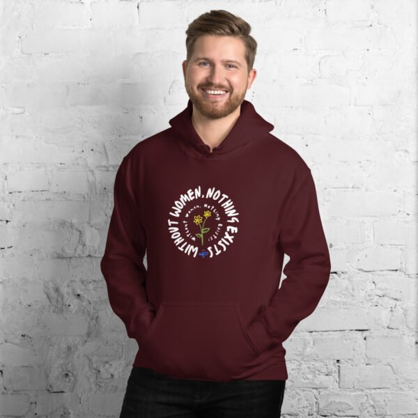 Circular Vibe Unisex Hoodie - Image 3